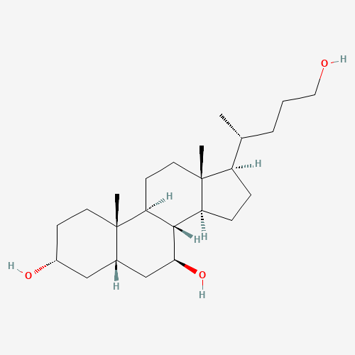 Cholic Acid Impurity (5-beta-Cholane-3-alpha-7-beta-24-Triol) (CAS: 130593-75-8) - Related Chemical Product