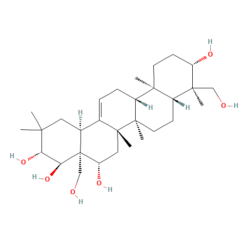 Gymnemagenin (CAS: 22467-07-8) - Chemical Structure and Molecular Formula 