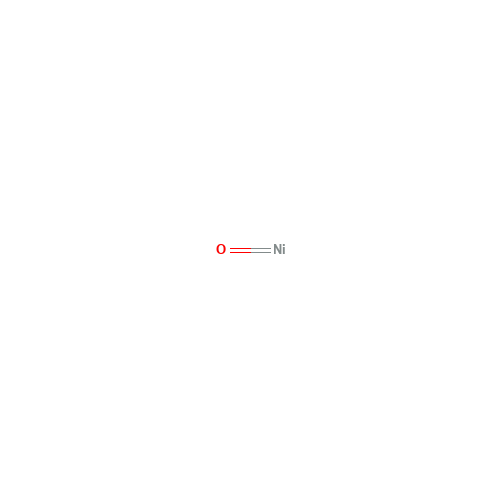 NICKEL(II) OXIDE (CAS: 1313-99-1) - Chemical Structure and Molecular Formula 