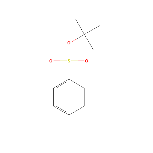 tert-Butyl Tosylate (CAS: 4664-57-7) - Chemical Structure and Molecular Formula 