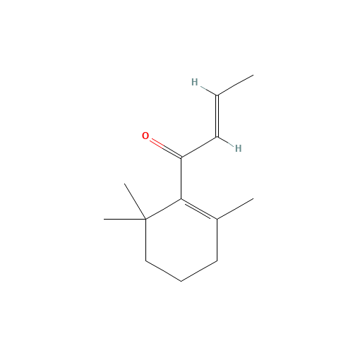 trans-β-damascone (CAS: 23726-91-2) - Chemical Structure and Molecular Formula 