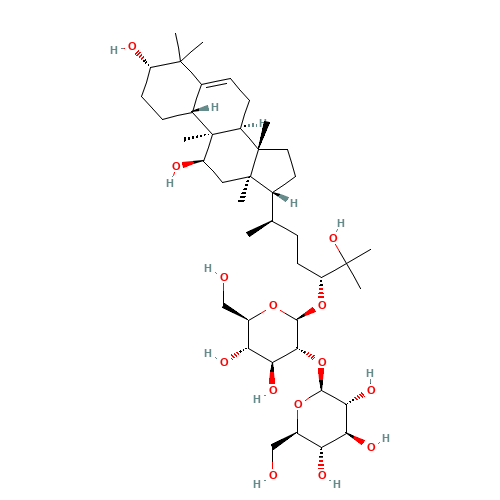 Mogroside II A (CAS: 1613527-65-3) - Chemical Structure and Molecular Formula 