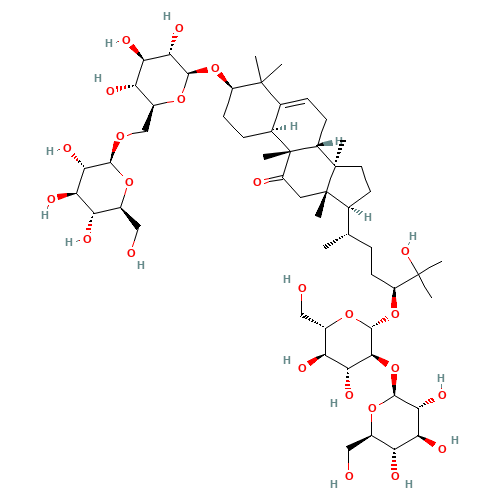 11-Oxomogroside IV (CAS: 2096516-32-2) - Chemical Structure and Molecular Formula 