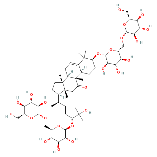 11-Oxomogroside Iva (CAS: 952481-54-8) - Chemical Structure and Molecular Formula 