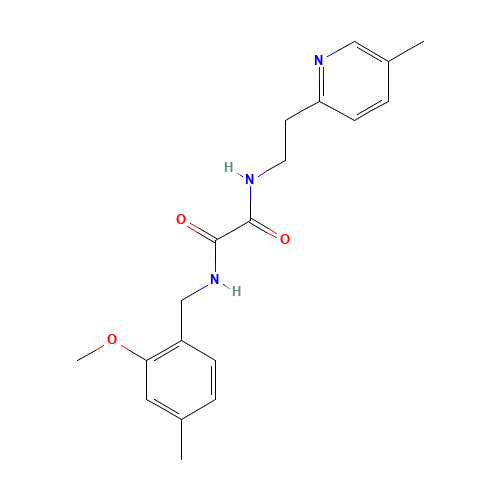 Methoxymethylbenzylmethylpyridinylethyloxalamide (CAS: 745047-94-3) - Related Chemical Product
