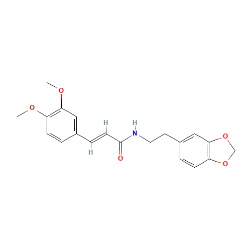 Rubescenamine (CAS: 125187-30-6) - Chemical Structure and Molecular Formula 