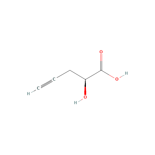 (2S)-2-hydroxypent-4-ynoic acid (CAS: 194864-96-5) - Related Chemical Product