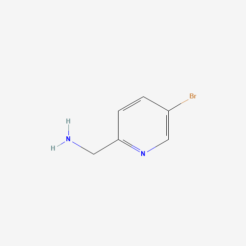 (5-Bromopyridin-2-yl)methanamine (CAS: 173999-23-0) - Chemical Structure and Molecular Formula 