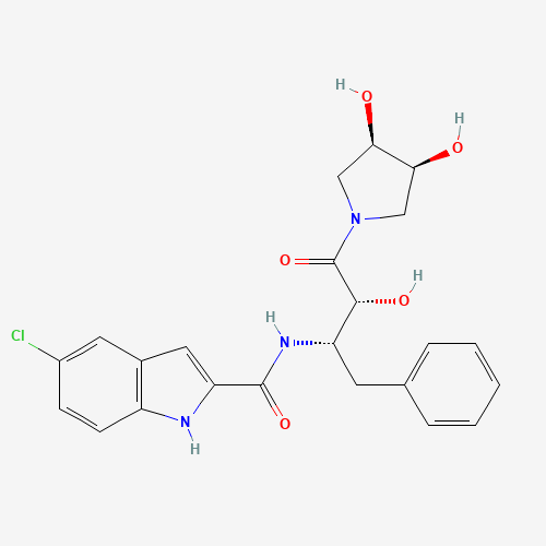 Ingliforib (CAS: 186392-65-4) - Chemical Structure and Molecular Formula 