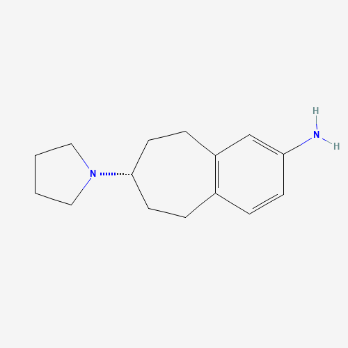 (S)-7-(Pyrrolidin-1-yl)-6,7,8,9-tetrahydro-5H-benzo[7]annulen-2-amine (CAS: 2045894-03-7) - Related Chemical Product