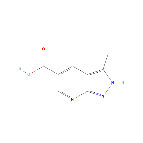 3-methyl-1H-pyrazolo[3,4-b]pyridine-5-carboxylic acid (CAS: 1118787-14-6) - Related Chemical Product