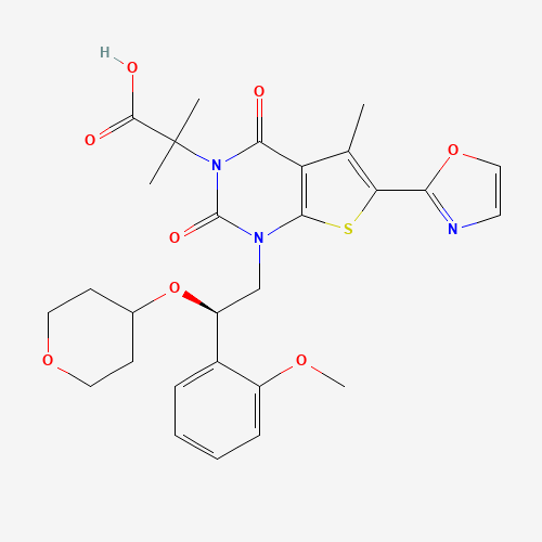Firsocostat (CAS: 1434635-54-7) - Chemical Structure and Molecular Formula 