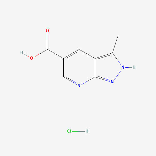 3-Methyl-1H-pyrazolo[3,4-b]pyridine-5-carboxylic acid hydrochloride (CAS: 1171525-25-9) - Related Chemical Product