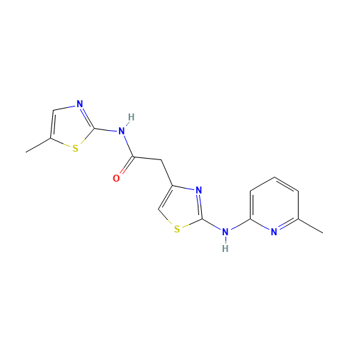 2-(2-((6-methylpyridin-2-yl)amino)thiazol-4-yl)-N-(5-methylthiazol-2-yl)acetamide (CAS: 1226443-41-9) - Related Chemical Product