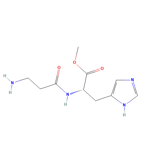 L-Histidine, β-alanyl-, methyl ester (9CI, ACI) (CAS: 21611-49-4) - Related Chemical Product