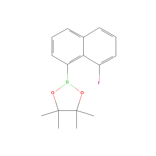2-(8-Fluoronaphthalen-1-yl)-4,4,5,5-tetramethyl-1,3,2-dioxaborolane (CAS: 2621932-49-6) - Related Chemical Product