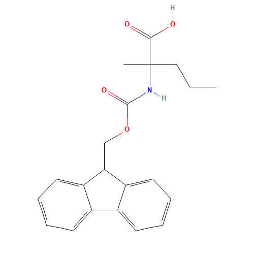 2-([(9H-FLUOREN-9-YLMETHOXY)CARBONYL]AMINO)-2-METHYLPENTANOIC ACID (CAS: 1343146-15-5) - Related Chemical Product