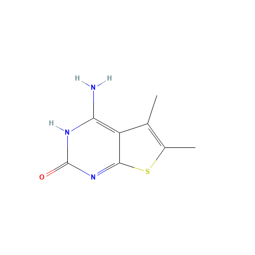 4-amino-5,6-dimethylthieno[2,3-d]pyrimidin-2(1H)-one (CAS: 121746-18-7) - Related Chemical Product