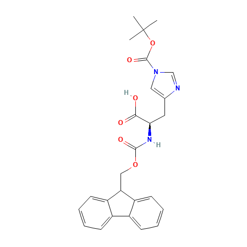 N-FMOC-N'-BOC-D-组氨酸 (CAS: 159631-28-4) - Related Chemical Product