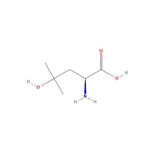 4-Hydroxy-L-Leucine (CAS: 31654-66-7) - Chemical Structure and Molecular Formula 