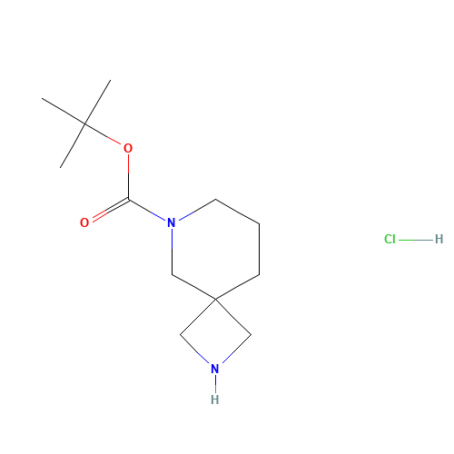 tert-Butyl 2,8-diazaspiro[3.5]nonane-8-carboxylate hydrochloride (CAS: 1279844-25-5) - Related Chemical Product