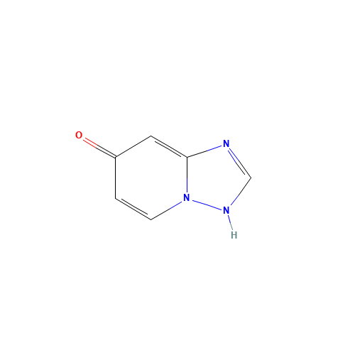 [1,2,4]Triazolo[1,5-a]pyridin-7-ol (CAS: 1033810-70-6) - Chemical Structure and Molecular Formula 