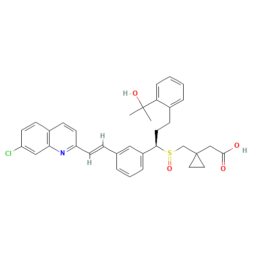 Montelukast sulfoxide (CAS: 1152185-58-4) - Related Chemical Product