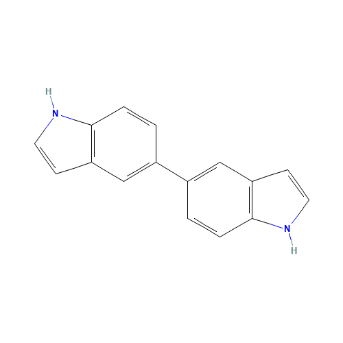 5,5'-Bi-1H-indole (CAS: 66134-18-7) - Chemical Structure and Molecular Formula 