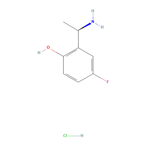 (R)-2-(1-aminoethyl)-4-fluorophenol hydrochloride (CAS: 1802222-53-2) - Related Chemical Product