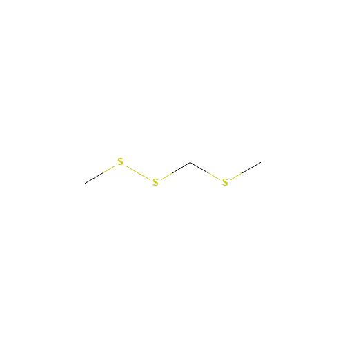 2,3,5-Trithiahexane (CAS: 42474-44-2) - Chemical Structure and Molecular Formula 