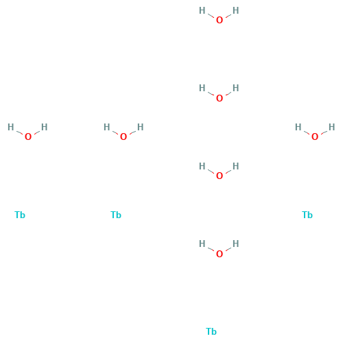Tetraterbium heptaoxide (CAS: 12037-01-3) - Chemical Structure and Molecular Formula 