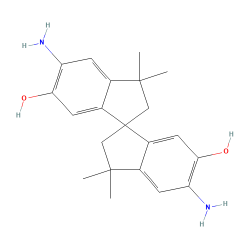 5,5'-Diamino-3,3,3',3'-tetramethyl-2,2',3,3'-tetrahydro-1,1'-spirobi[indene]-6,6'-diol (CAS: 753437-92-2) - Related Chemical Product